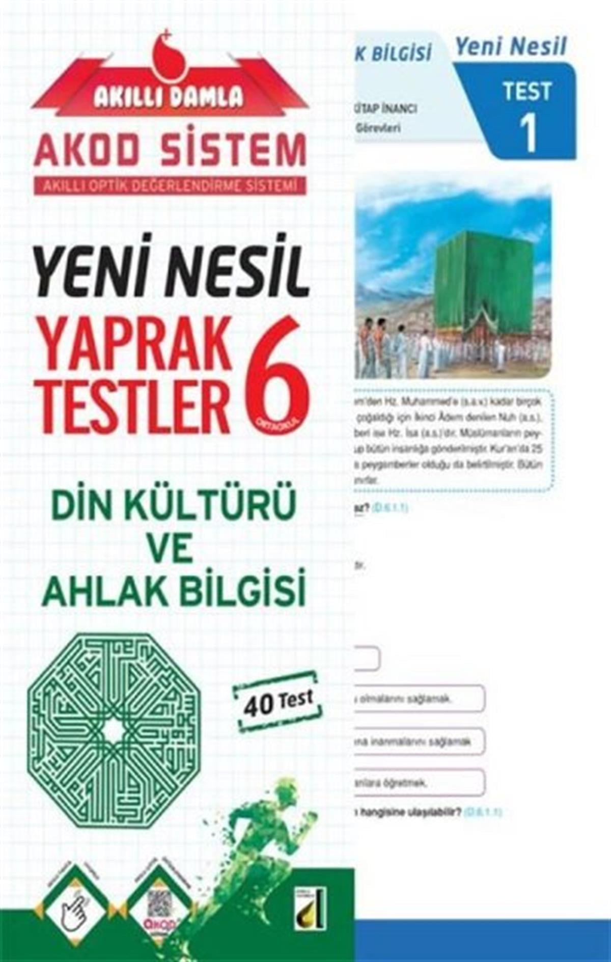 KolektifLGS Din Kültürü Ve Ahlak Bilgisi6.Sınıf Din Kültürü ve Ahlak Bilgisi Yeni Nesil Yaprak Testler