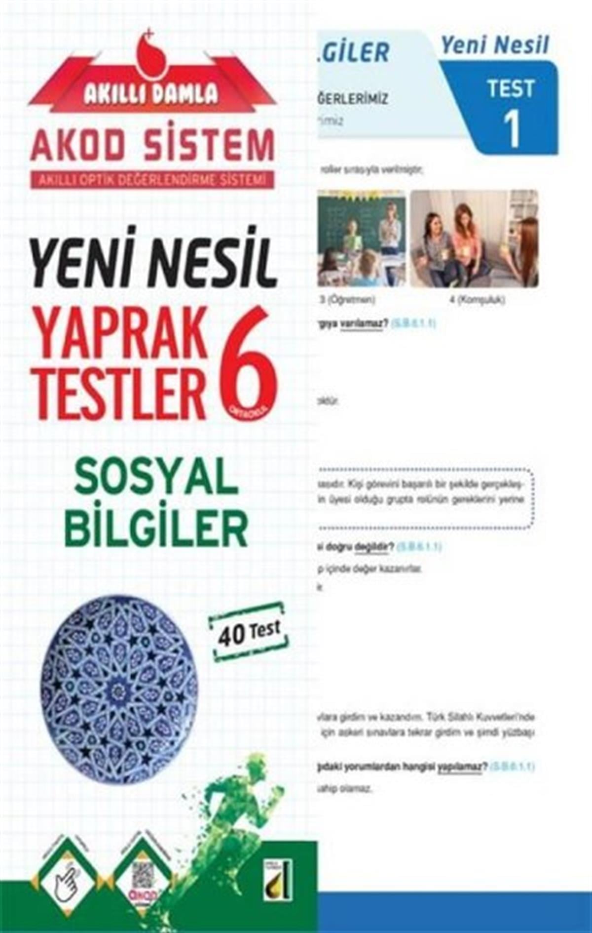 KolektifLGS Diger Dersler6.Sınıf Sosyal Bilgiler Yeni Nesil Yaprak Testler