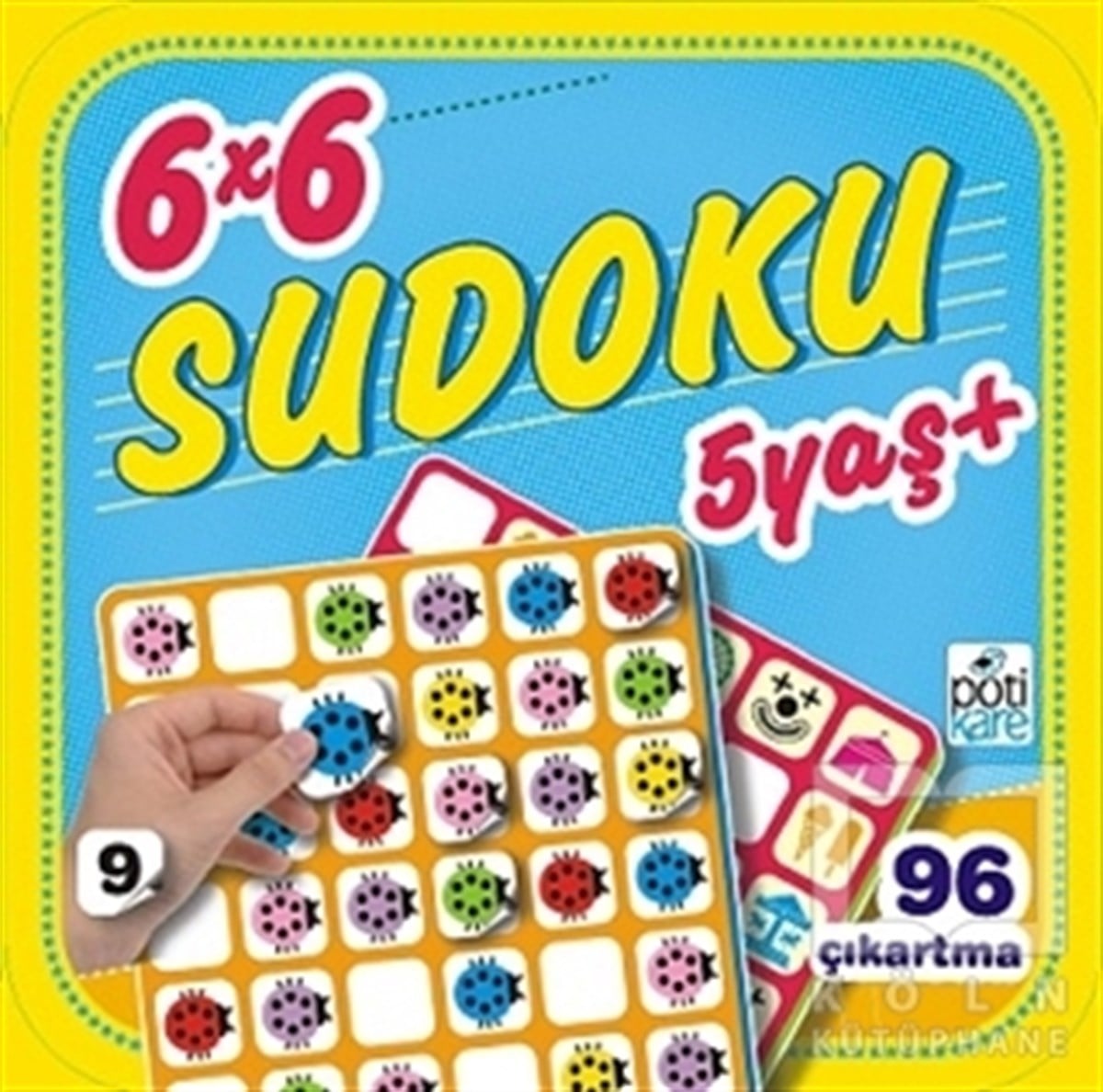 KolektifÇıkartmalı Kitaplar6x6 Sudoku (9)