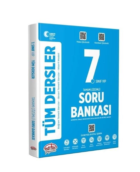 KolektifTüm Dersler7.Sınıf Tüm Dersler Soru Bankası - Türkiye Yüzyılı Maarif Modeli