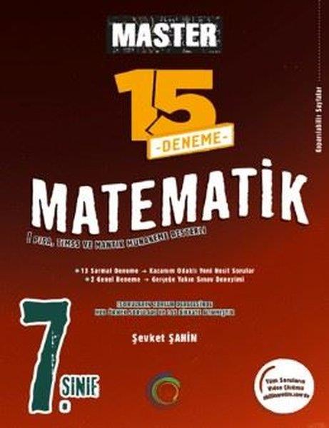 KolektifMatematik7. Sınıf Master 15 Matematik Denemesi