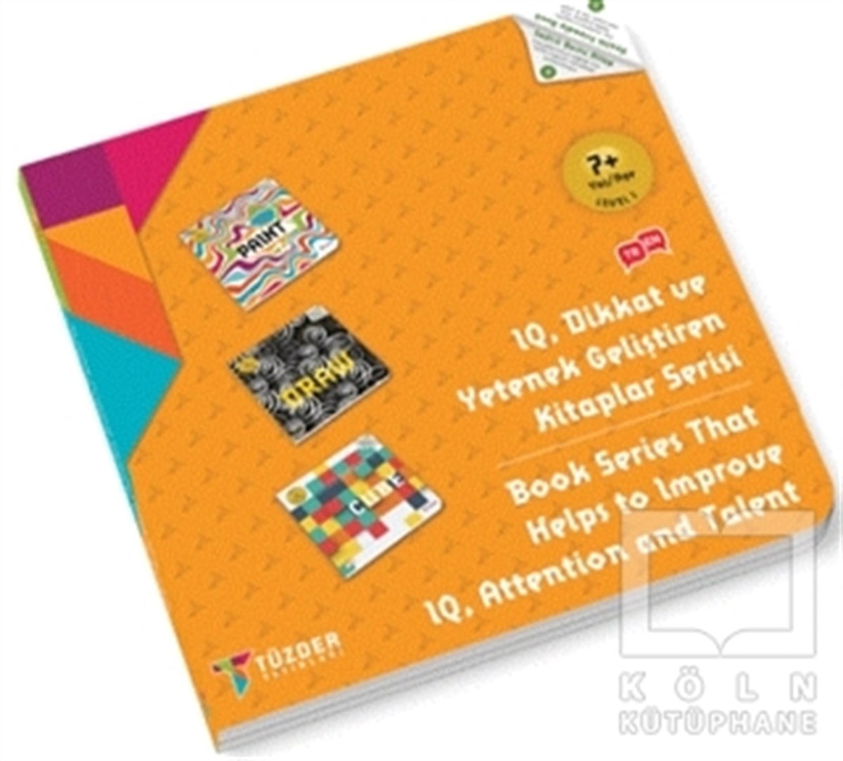KolektifZeka Gelişimi Kitapları7+ Yaş Seti Level 1 - IQ, Dikkat ve Yetenek Geliştiren Kitaplar Serisi