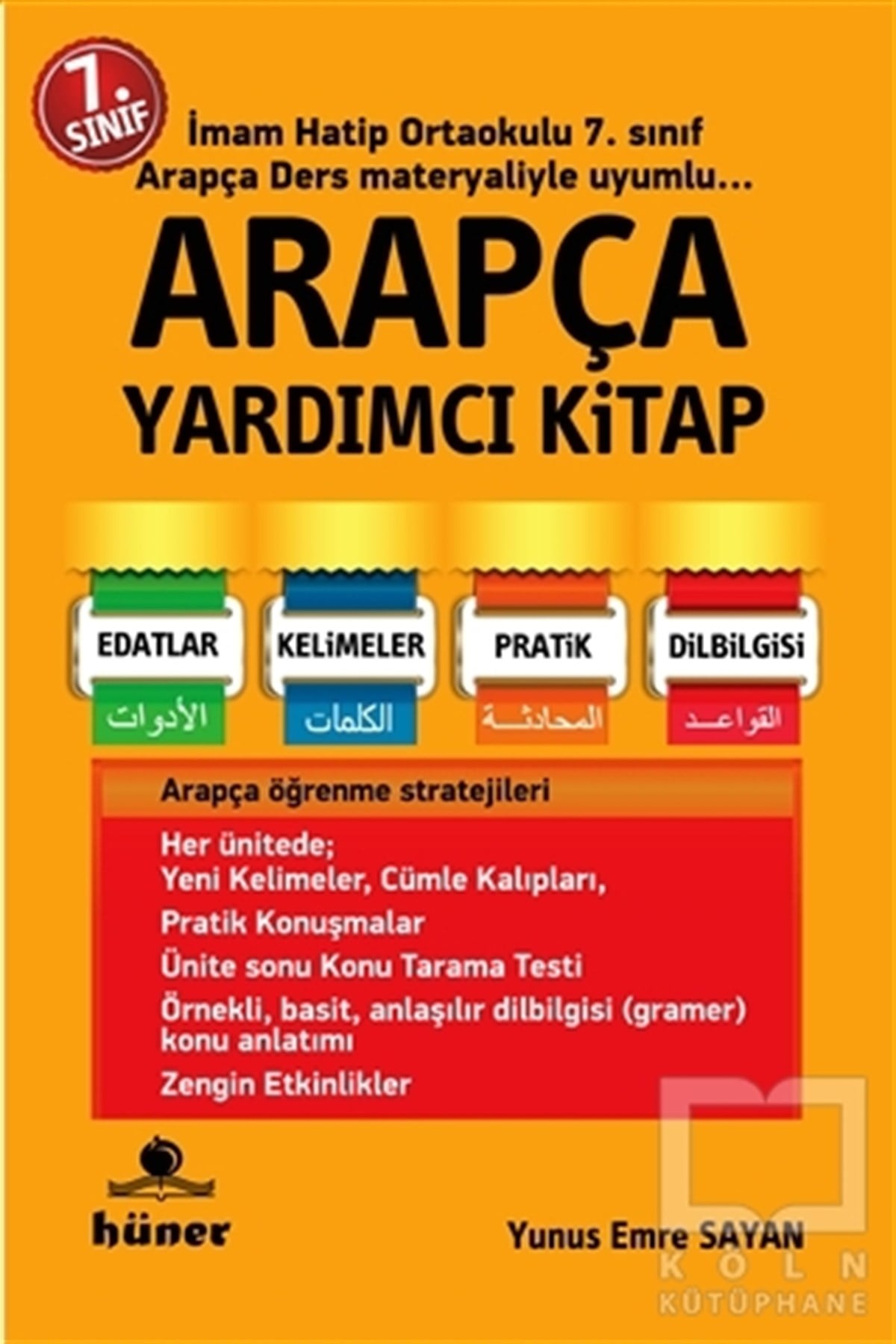 Yunus Emre SayanDil Öğrenimi Kitapları7. Sınıf Arapça Yardımcı Kitap
