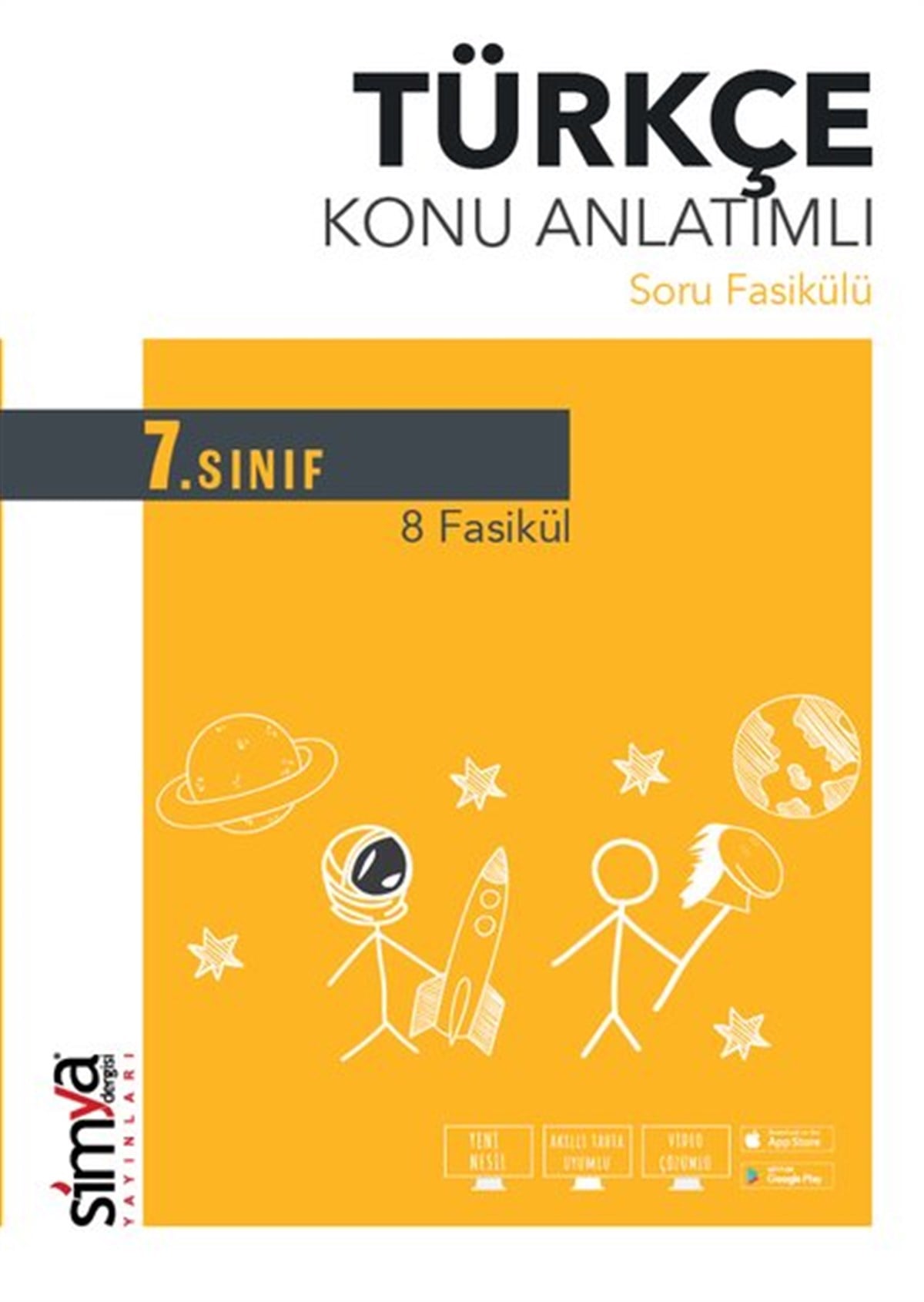 KolektifTürkçe7. Sınıf Türkçe Konu Özetli Soru Fasikülü - 8 Adet