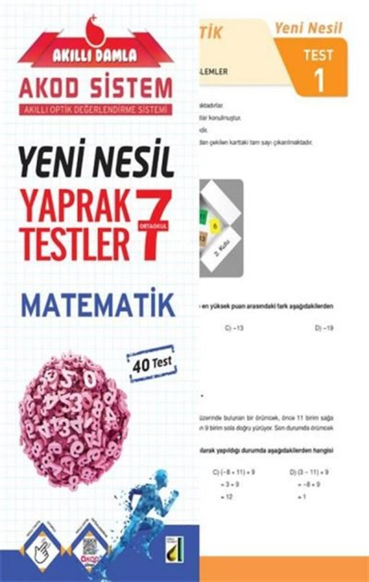 KolektifLGS Matematik7.Sınıf Matematik Yeni Nesil Yaprak Testler