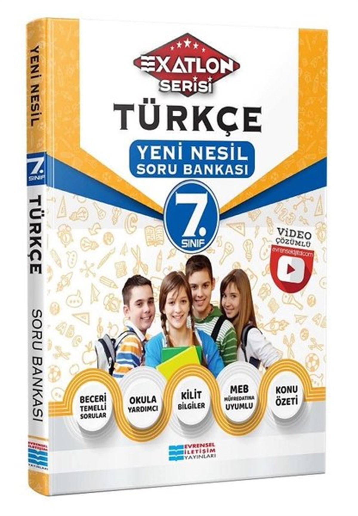 KolektifTürkçe7.Sınıf Türkçe Video Çözümlü Soru Bankası - Exatlon Serisi