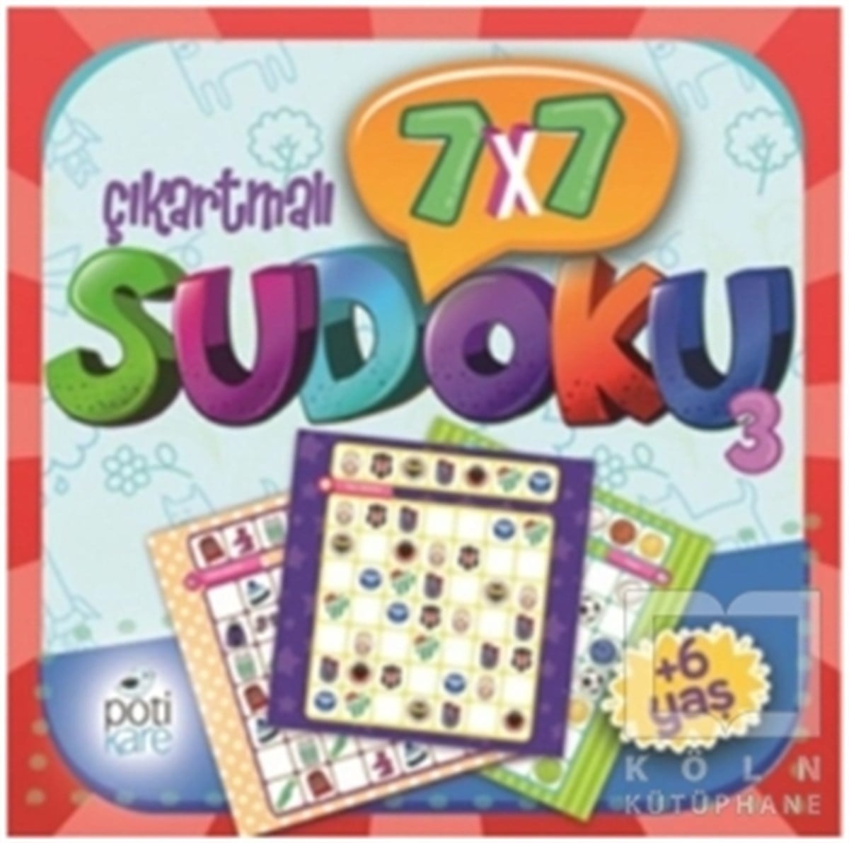 KolektifBilmece, Bulmaca7x7 Çıkartmalı Sudoku (3)