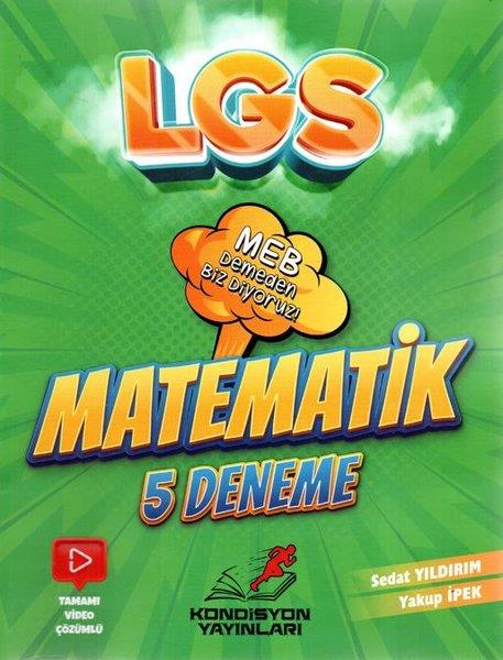 KolektifLGS Matematik8. Sınıf LGS Matematik 5'li Deneme Sınavı