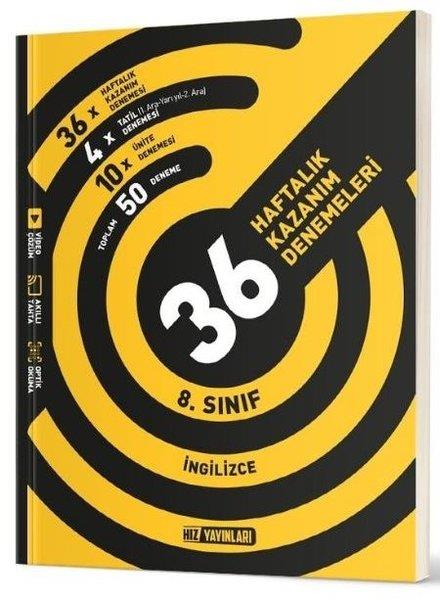 KolektifYabanci Dil8. Sınıf İngilizce Haftalık Deneme