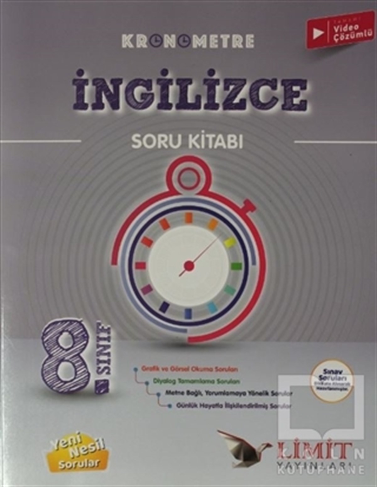 KolektifSınavlara Hazırlık Kitapları8. Sınıf Kronometre İngilizce Soru Kitabı