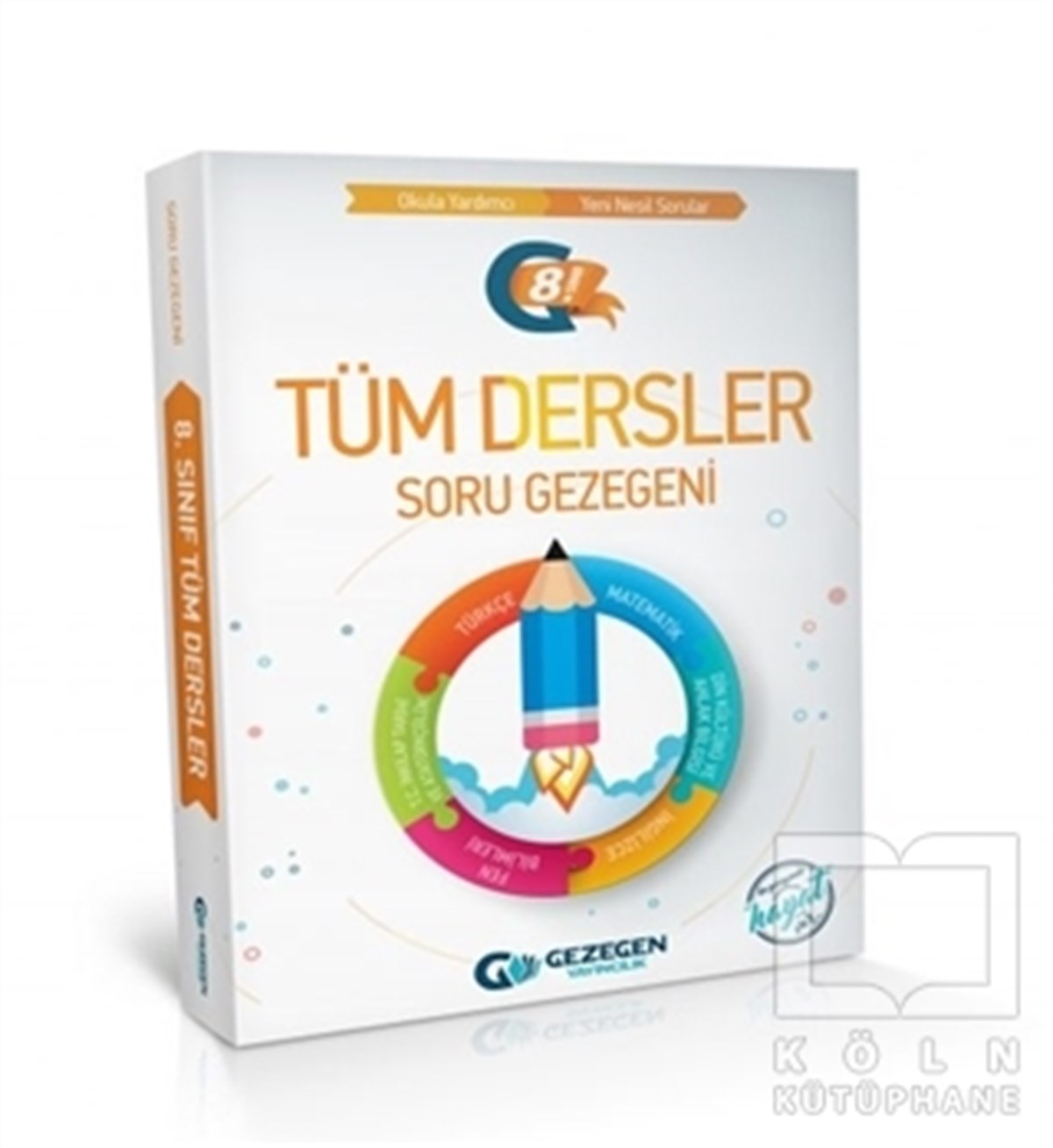KolektifSınavlara Hazırlık Kitapları8. Sınıf Tüm Dersler Soru Gezegeni  - 2019