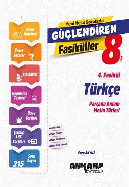 KolektifTürkçe8. Sınıf Türkçe Güçlendiren 4. Fasikül