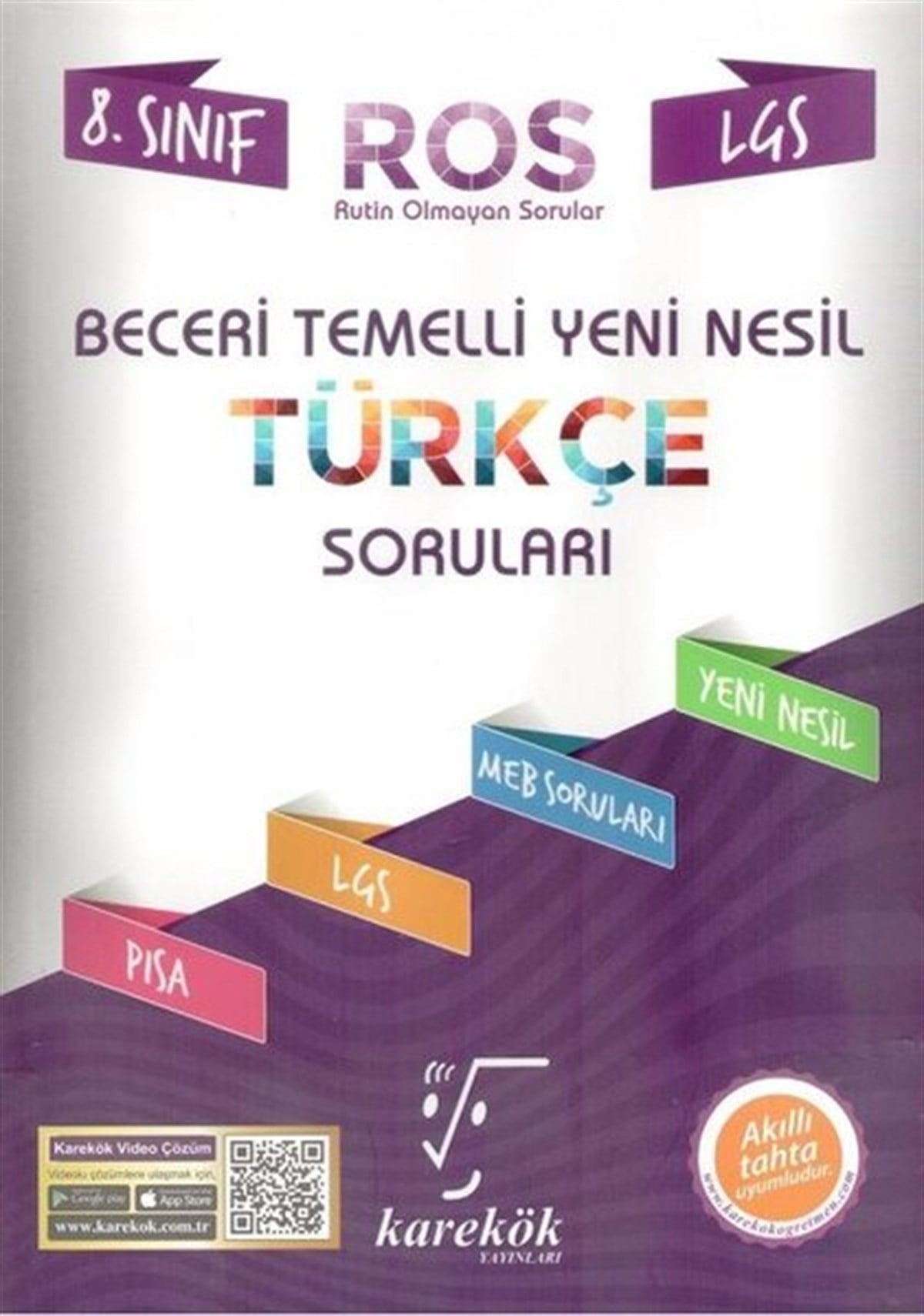 KolektifTüm Dersler8.Sınıf Beceri Temelli Yeni Nesil Türkçe Soruları ROS