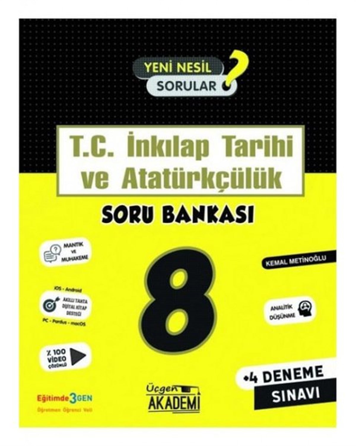 KolektifT.C Inkilap Tarihi ve Atatürkçülük8.Sınıf LGS T.C İnkılap Tarihi ve Atatürkçülük Soru Bankası