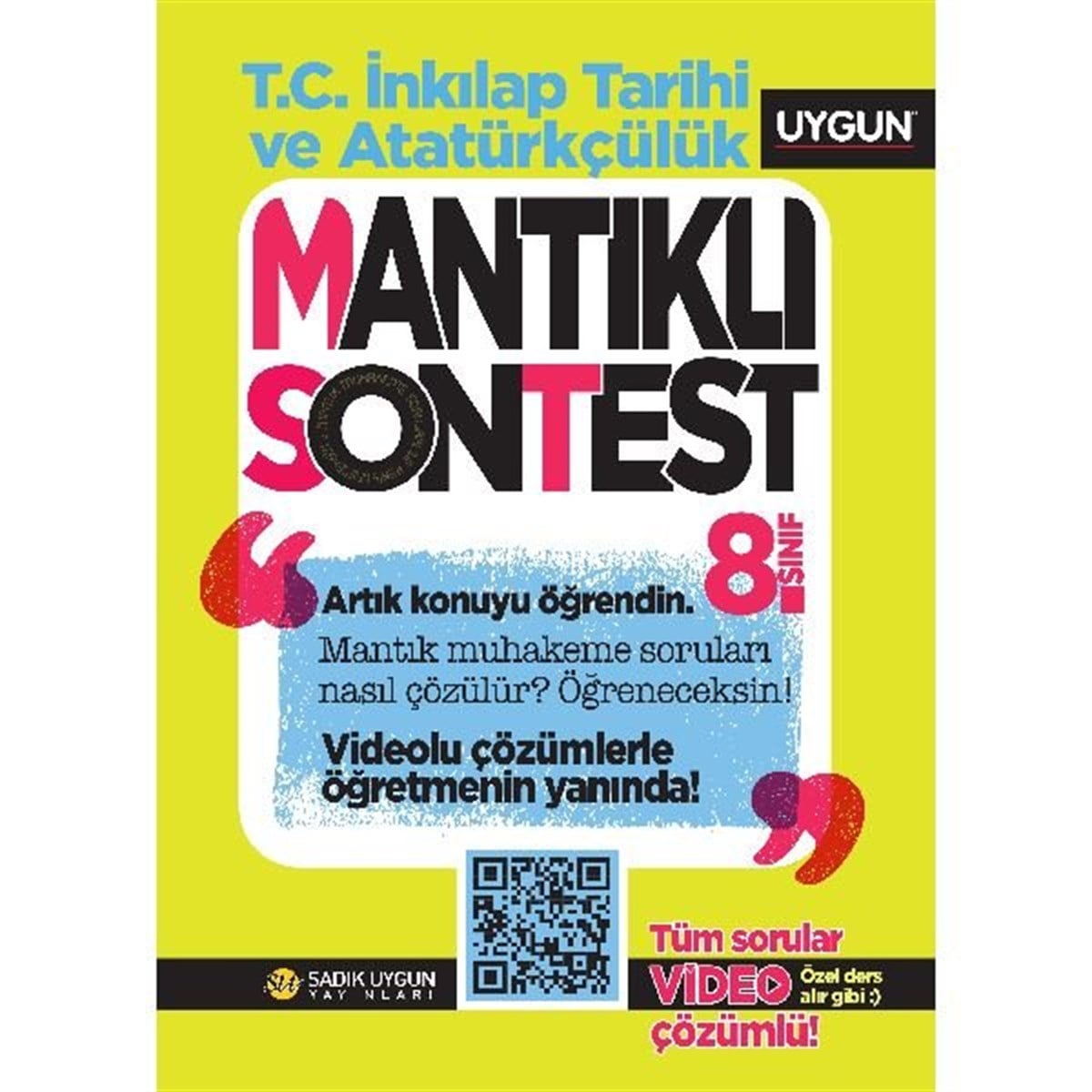 KolektifT.C Inkilap Tarihi ve Atatürkçülük8.Sınıf Mantıklı Son Test T.C. İnkılap Tarihi Ve Atatürkçülük
