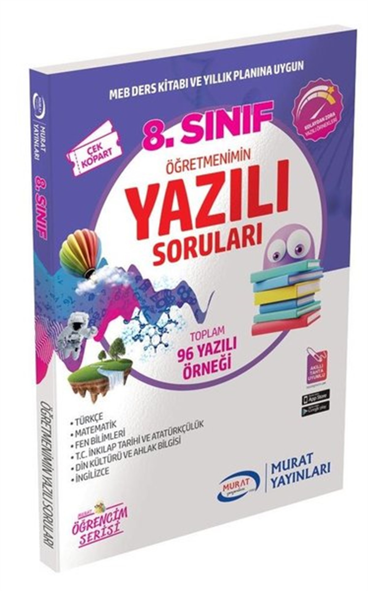 KolektifTüm Dersler8.Sınıf Öğretmenimin Yazılı Soruları