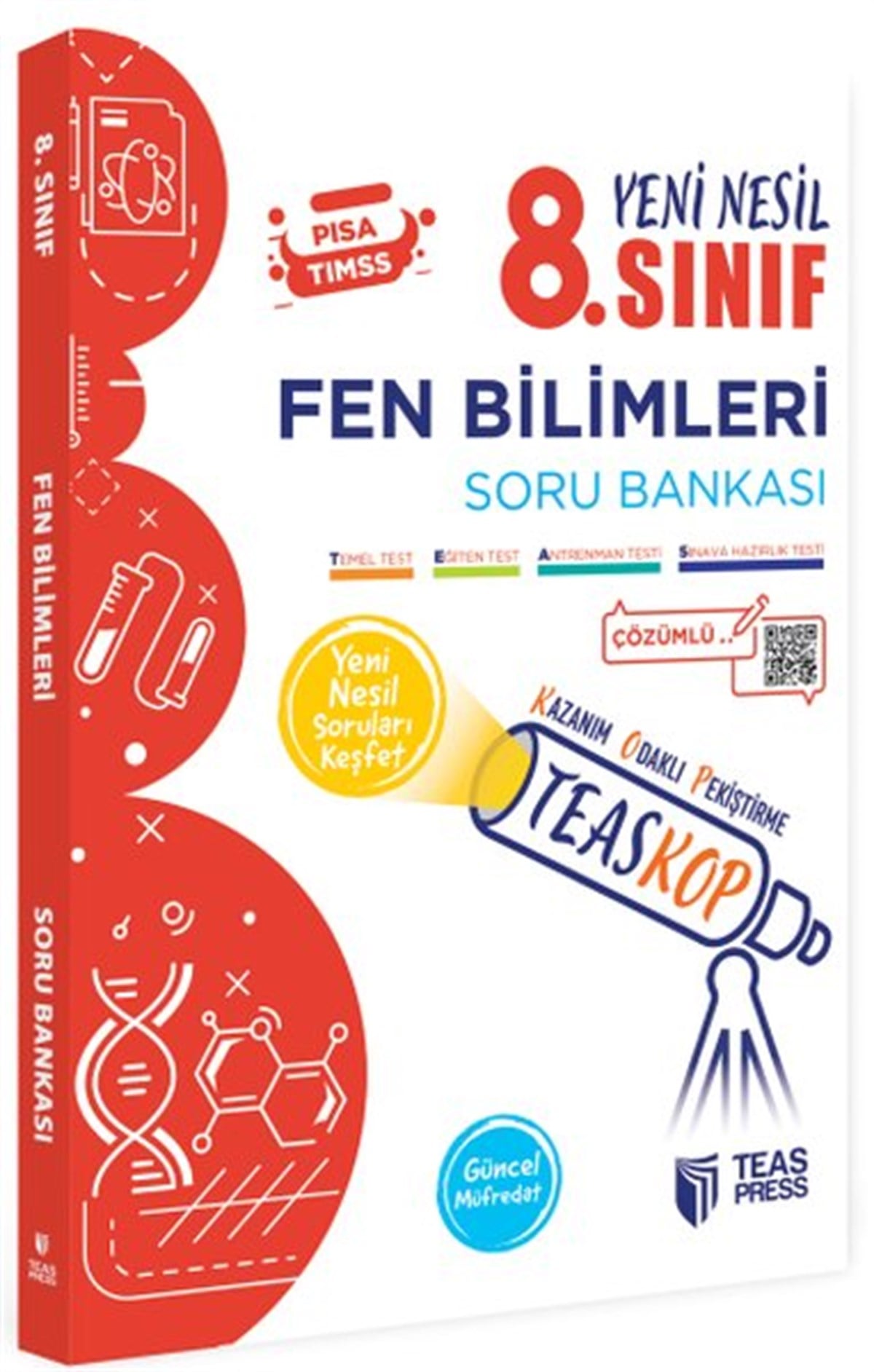 KolektifFen ve Teknoloji8.Sınıf Teaskop Fen Bilimleri Soru Bankası