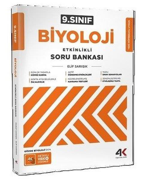 Elif SarıışıkBiyoloji9. Sınıf Biyoloji Etkinlikli Soru Bankası