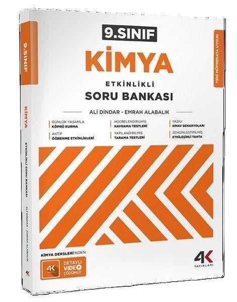 Ali DindarKimya9. Sınıf Kimya Etkinlikli Soru Bankası
