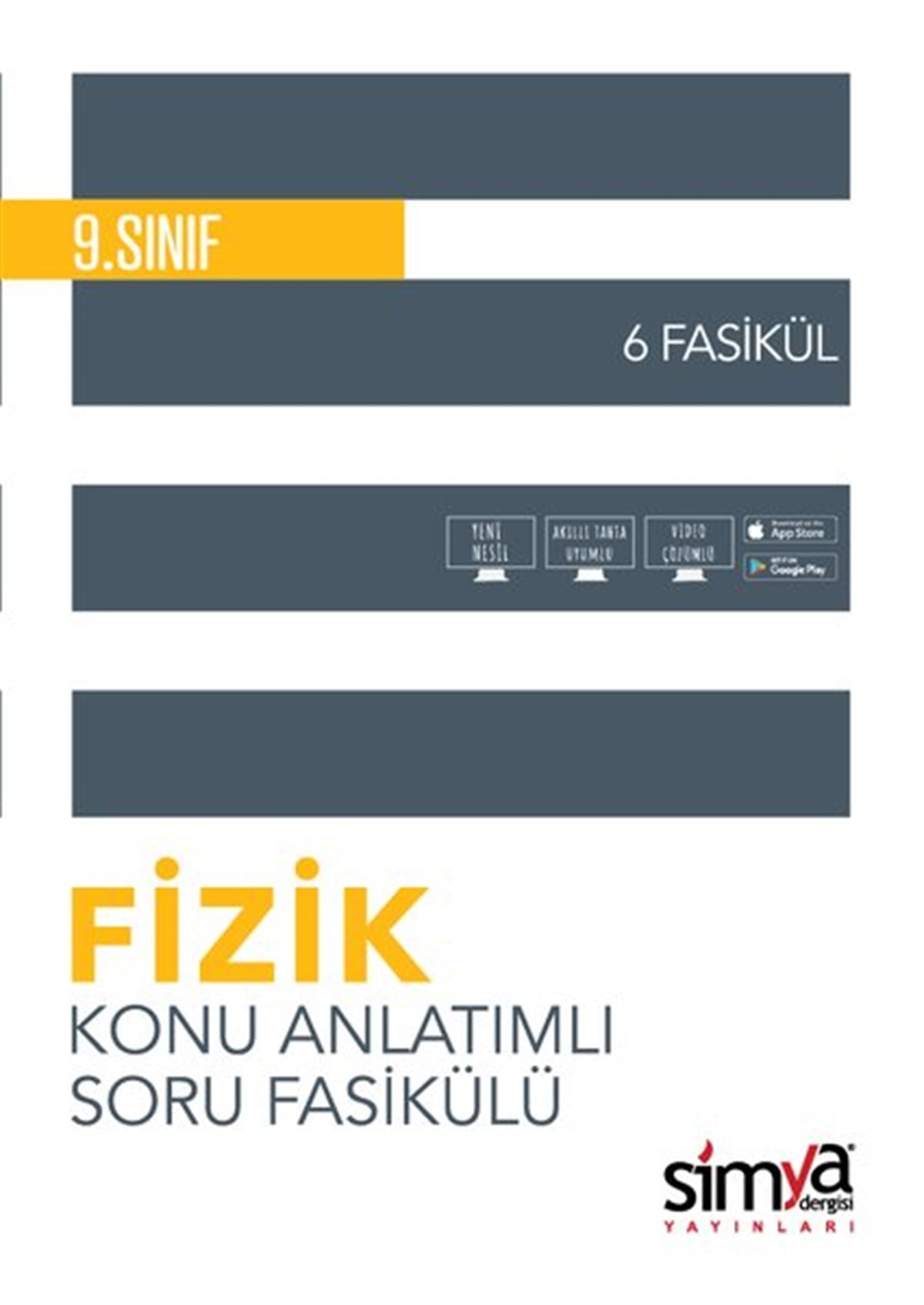 KolektifYKS (Yükseköğretim Kurumları Giriş Sınavı)9. Sınıf Fizik Konu Özetli Soru Fasikülü - 6 Adet