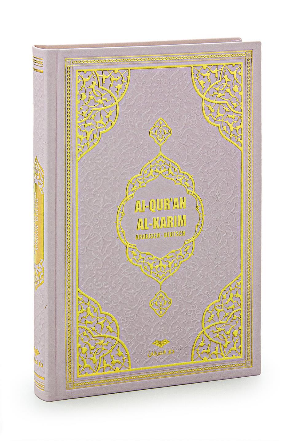 Almanca Mealli Kuran Orta Boy - Pembe