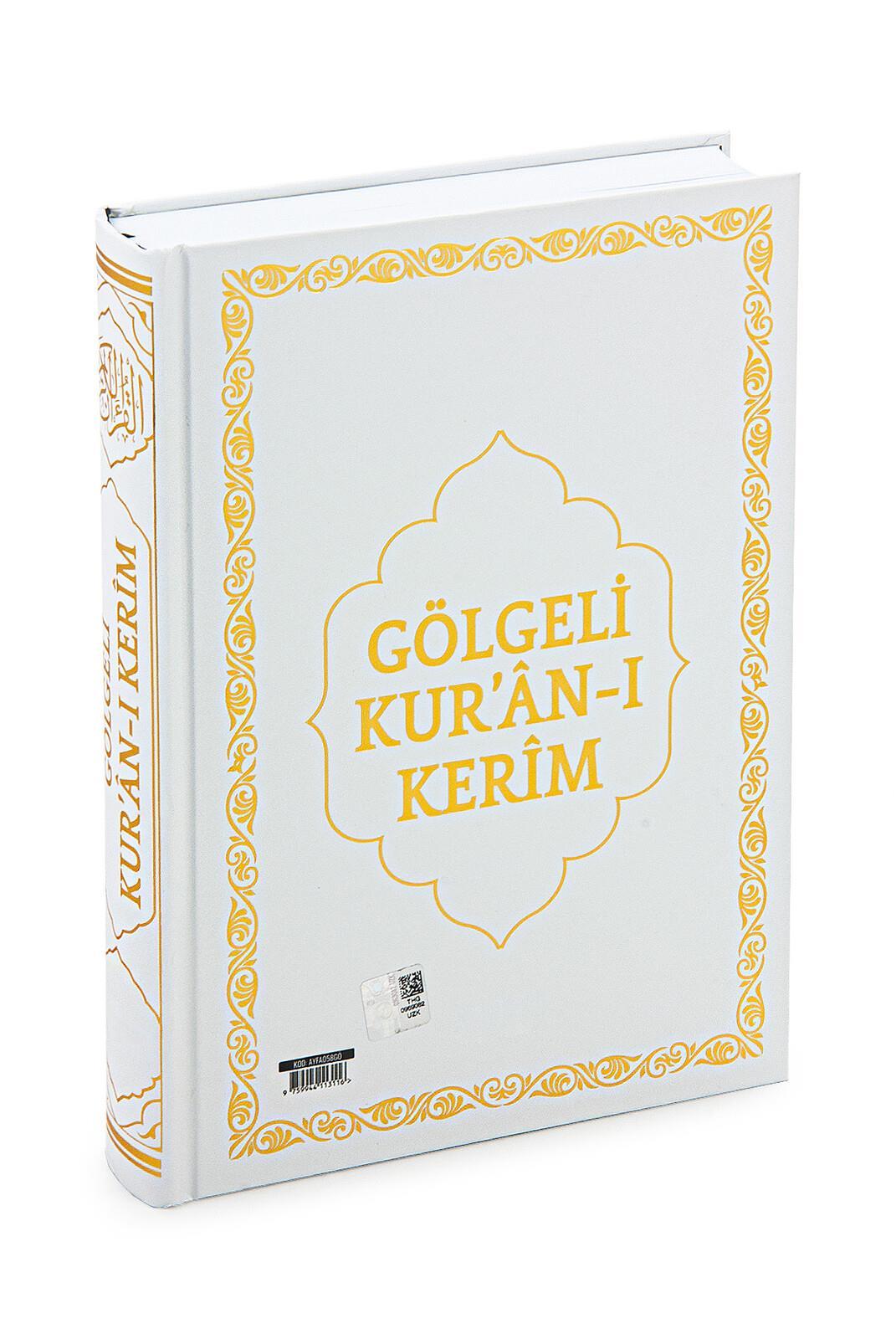 Arapça Antrenmanlı Gölgeli Kuranı Kerim - Hafızlar için Arapça El Yazısı Pratik Kitabı Beyaz