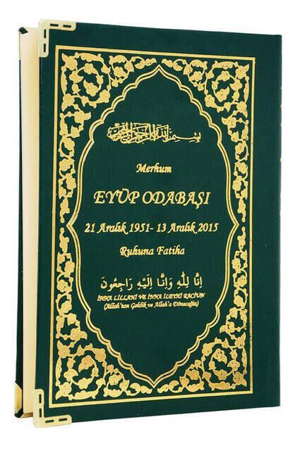 Arapça Türkçe Okunuşlu ve Mealli Kuranı Kerim - Üçlü Kuran - Özel İsim Baskılı - Orta Boy - Bilgisayar Hatlı