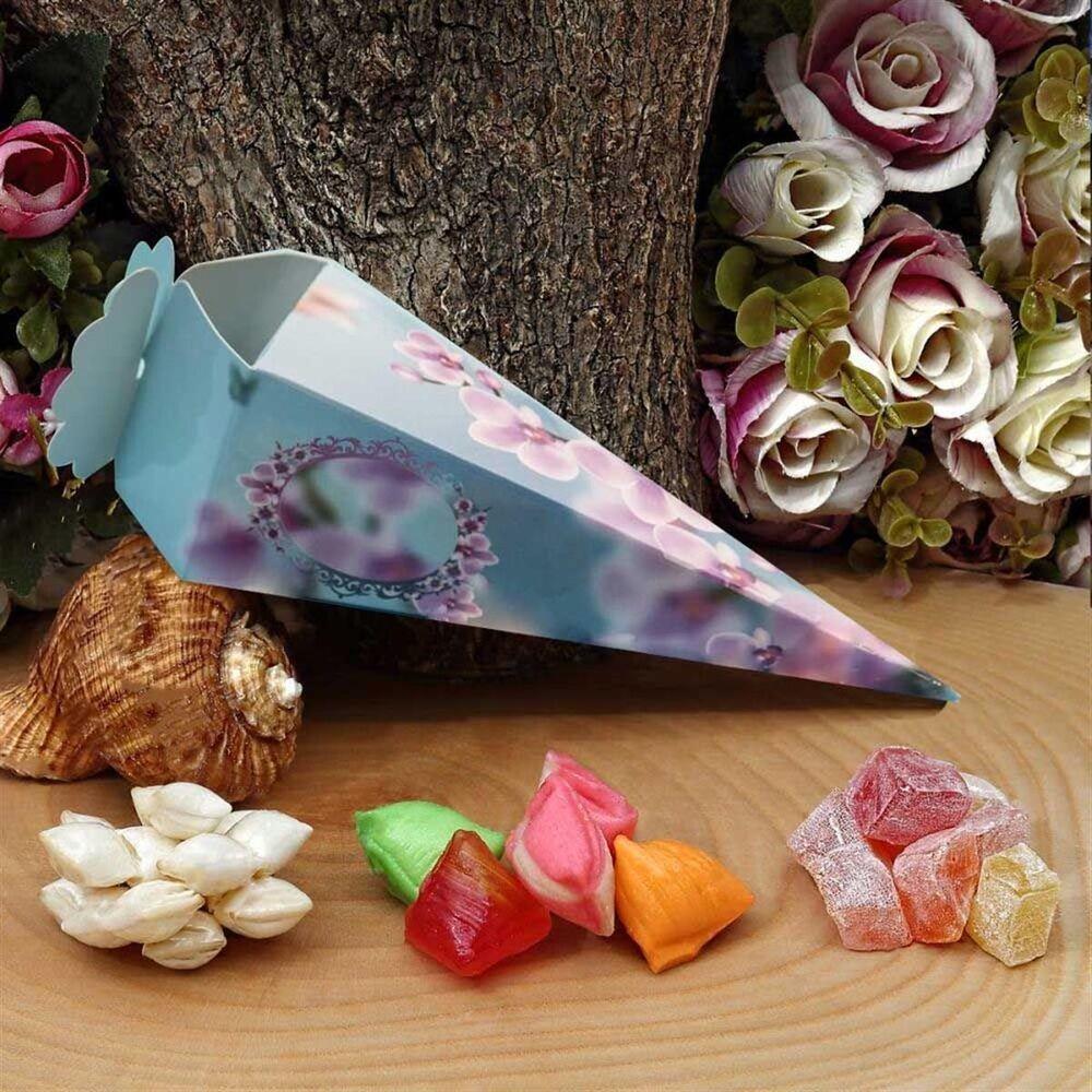 Bebek Mevlüt Şekeri Kardelen Mevlana Şekerli Kuş Lokumlu (50-60gr) 12cm