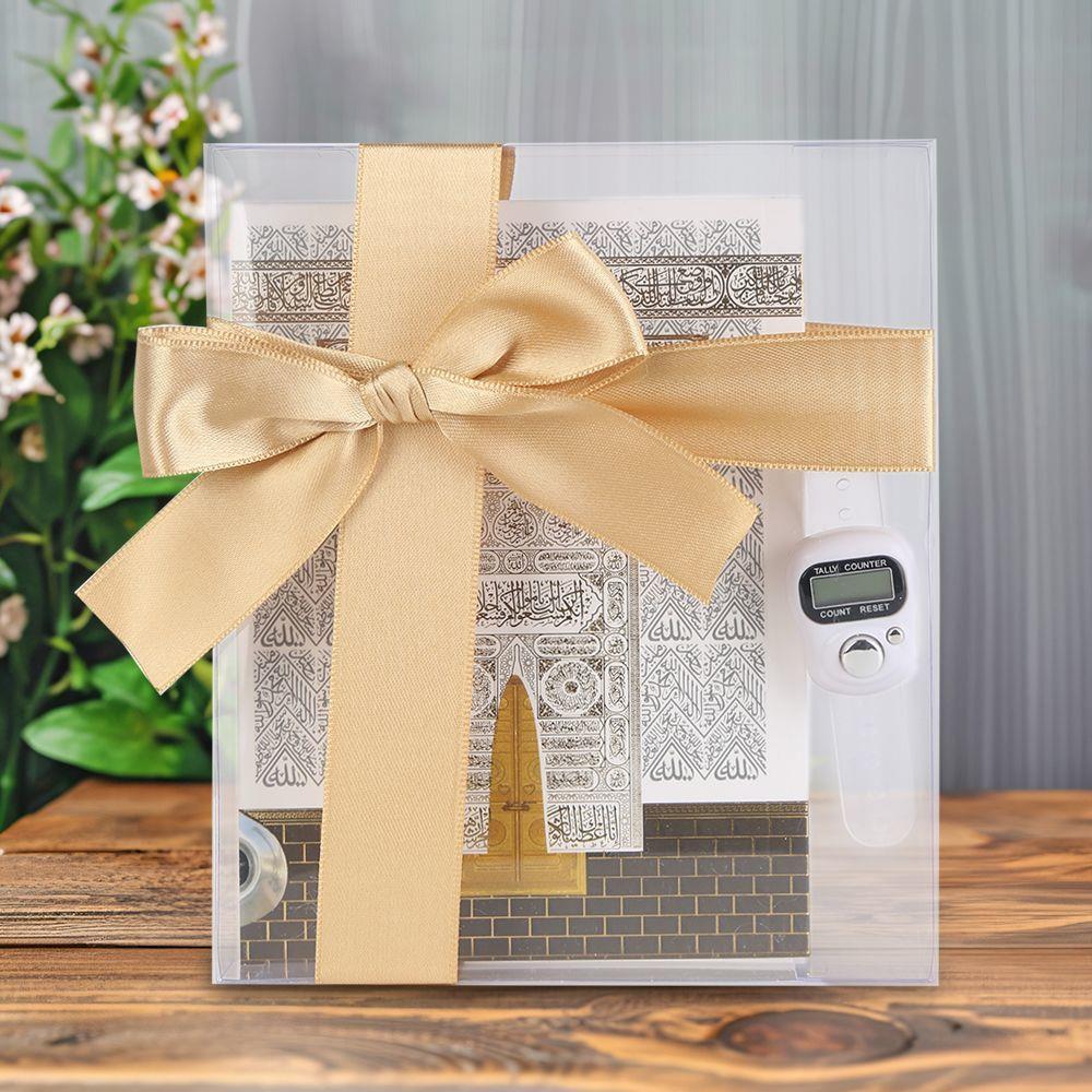Ekonomik Yasin Kitabı(12*16 cm 80 Sayfa) Zikirmatik,Süslemeli Asetat Kutulu-Beyaz