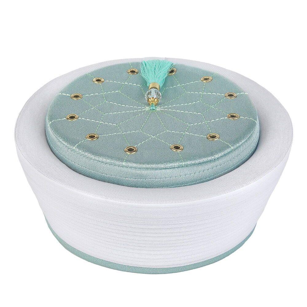 Endülüs  İmam Sarığı Su Yeşili Renk-Keçe Üstü Cübbe Rengi Kumaş  174 gr