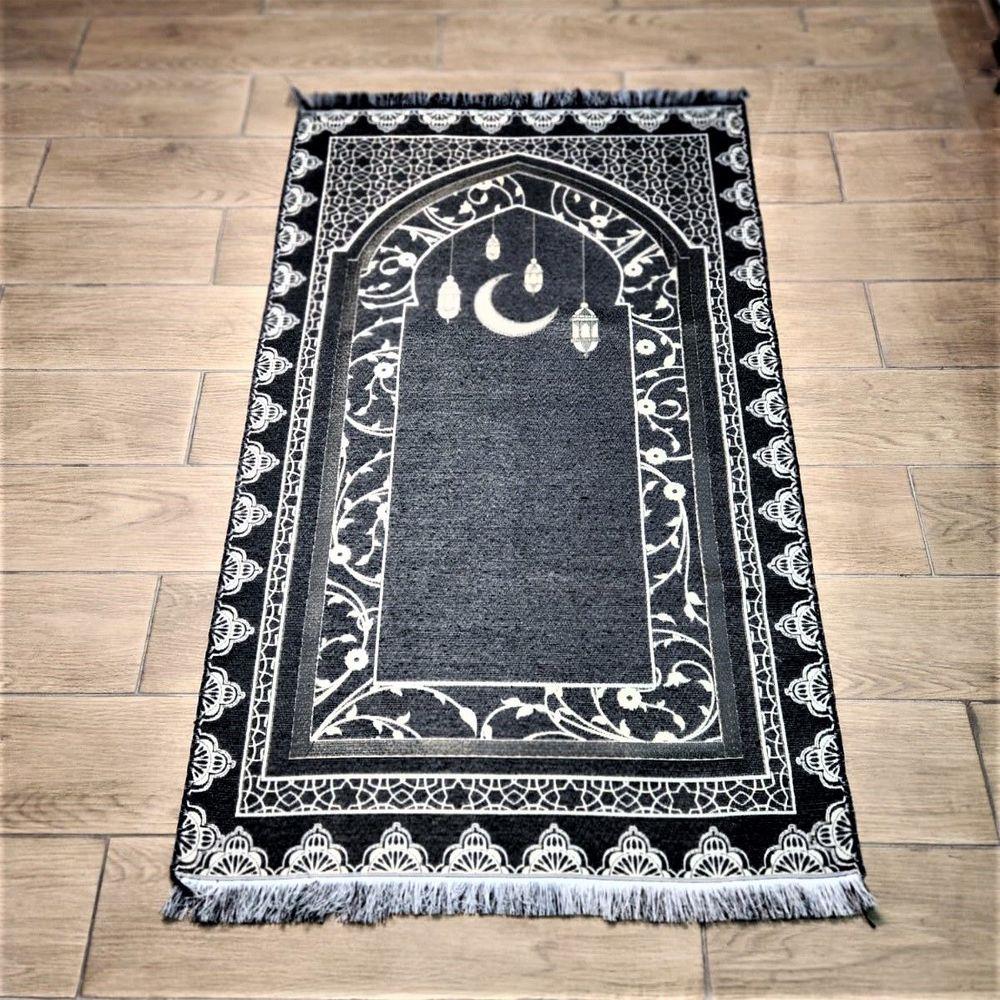 Kandilli Model Dokuma Seccade 69*115 200 Gr - Siyah - Suphi