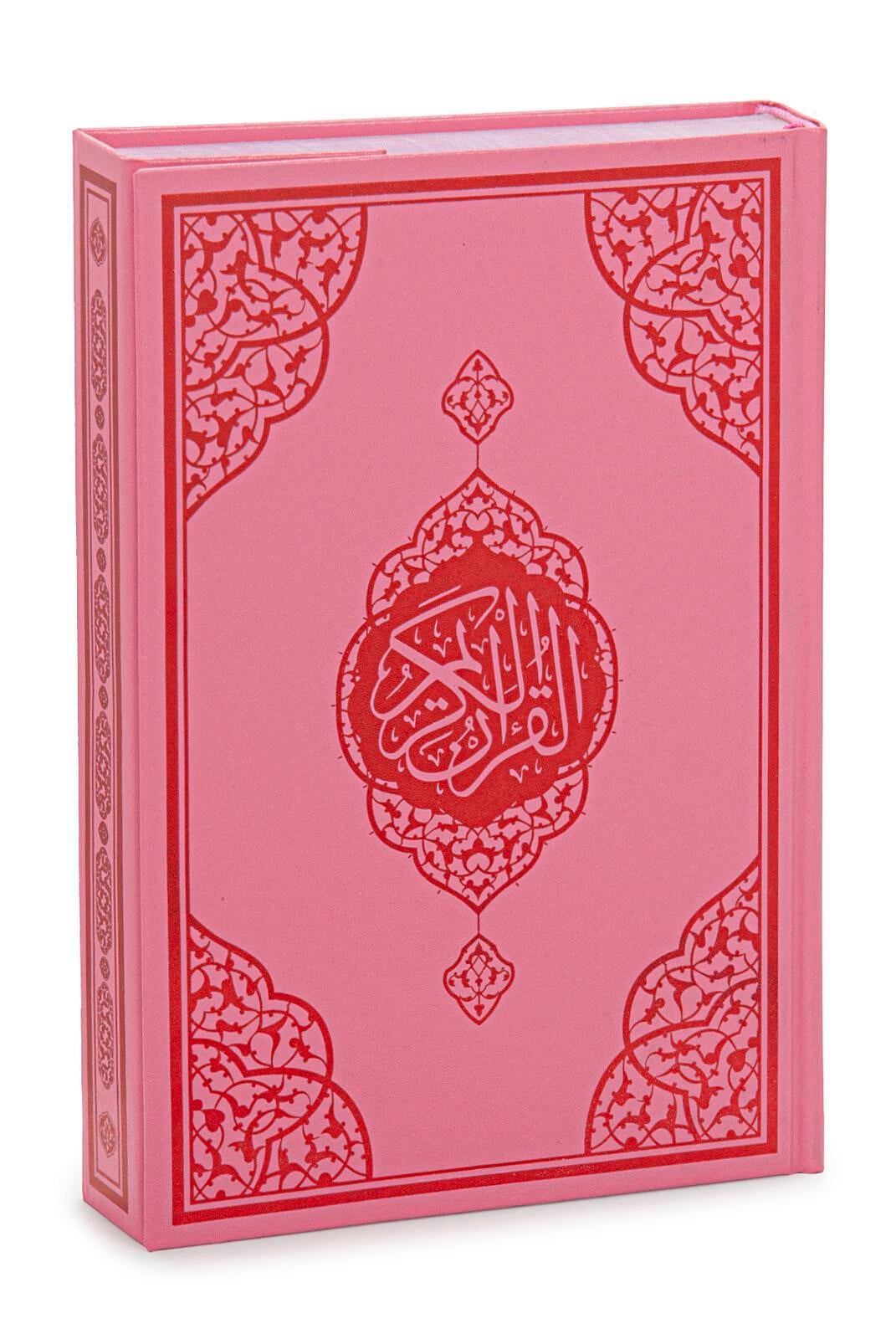 Kızım İçin Pembe Kuranı Kerim - Sade Arapça - Orta Boy - Sesli Kuran - Bilgisayar Hatlı