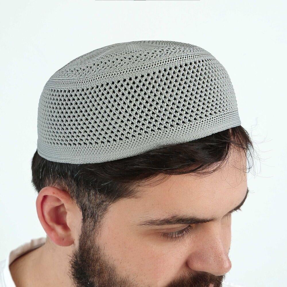 Lüks Nisa Kalıp Takke Gri