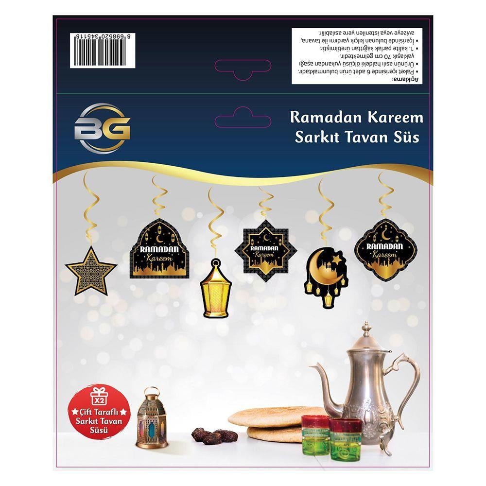 Ramadan Kareem Sarkıt Tavan Süs