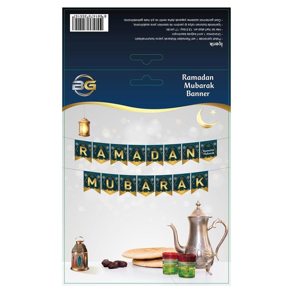 Ramazan Süsü Ramadan Mubarak Banner