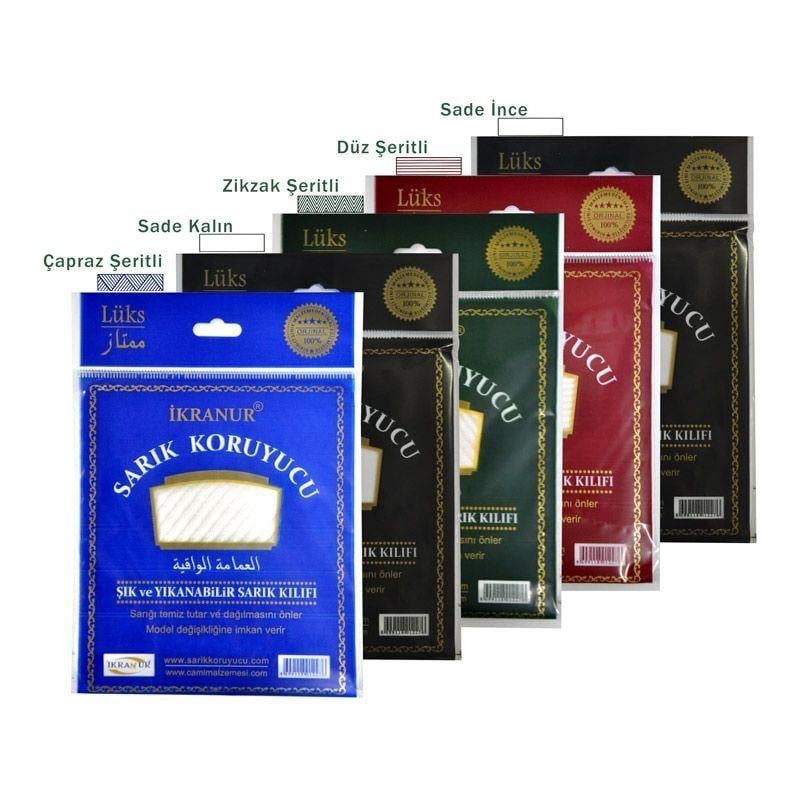 Sarık Koruyucu 8 Adet Paket Karışık Model