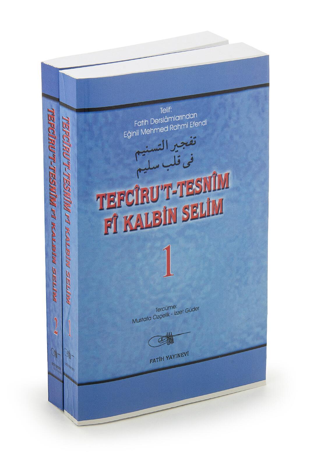 Tefcirut Tesnim Fi Kalbin Selim Sohbet Kitabı 2 Cilt Takım