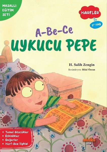 H. Salih ZenginEgitim Etkinlik KitaplariA - Be - Ce Uykucu Pepe - Harfler - Masallı Eğitim Seti