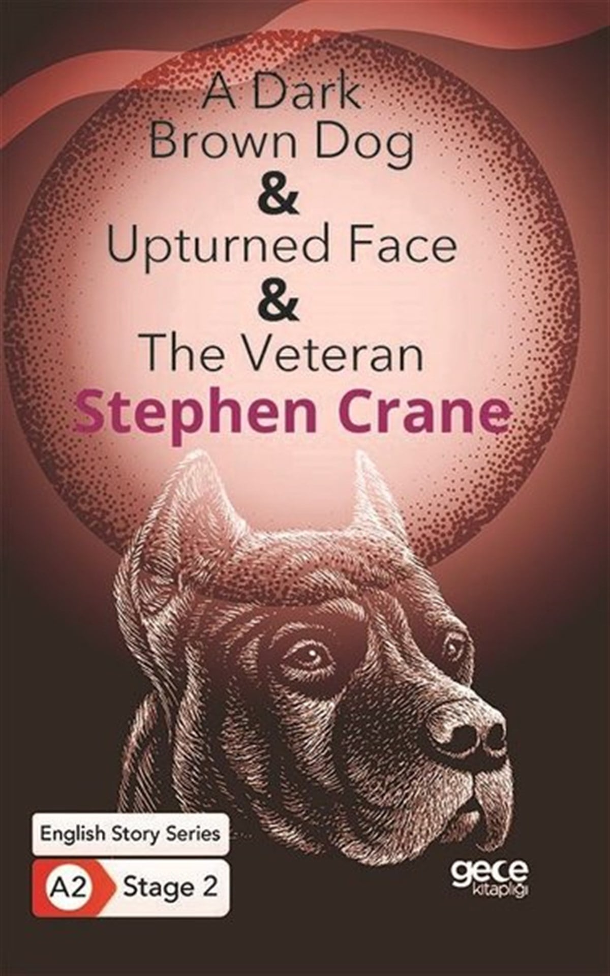Stephen CraneTürkçe Dil Bilim KitaplarıA Dark Brown Dog - Upturned Face - The Veteran - English Story Series - A2 Stage 2