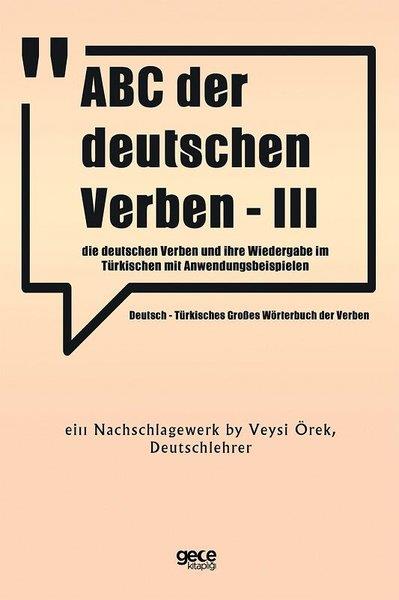Veysi ÖrekYabanci Dil SözlükleriABC Der Deutschen Verben - 3