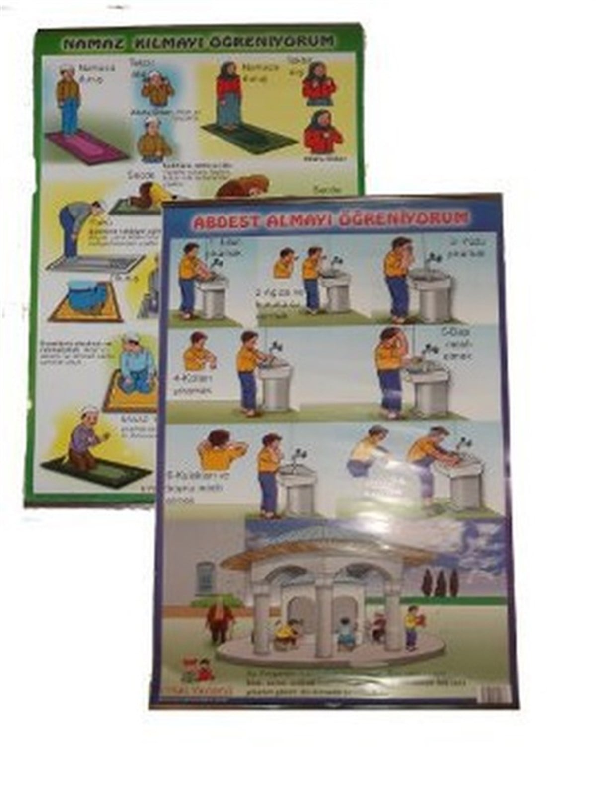 Kolektifİslami KitaplarAbdest Almayı Öğreniyorum - Namaz Kılmayı Öğreniyorum Poster
