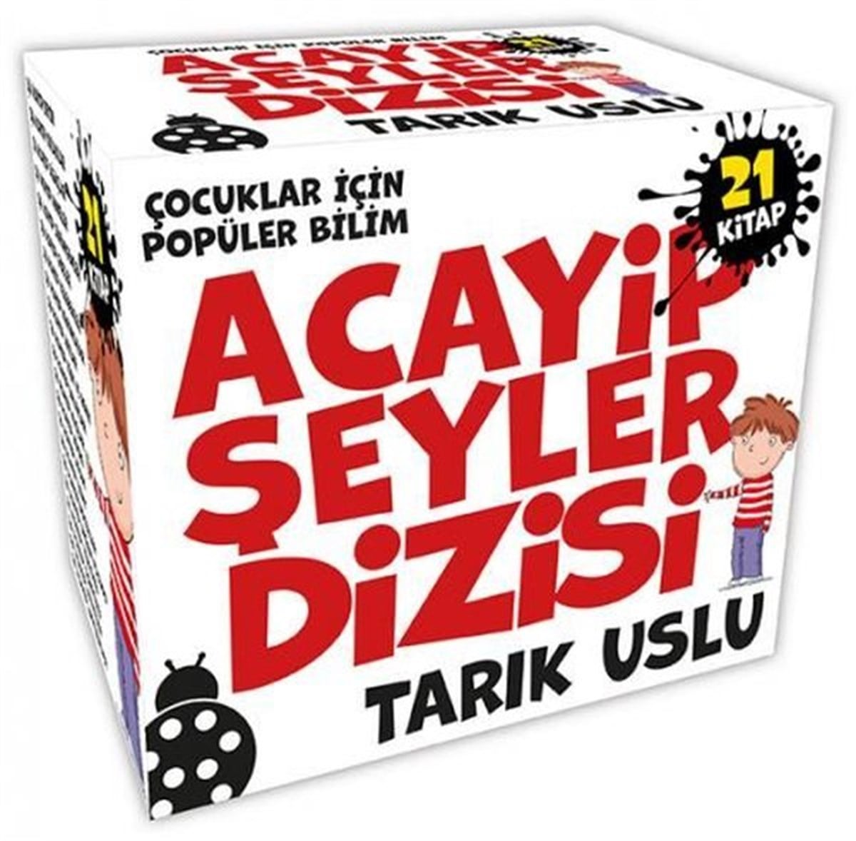 Tarık UsluÇocuk Bilim KitaplarıAcayip Şeyler Seti-21 Kitap Takım