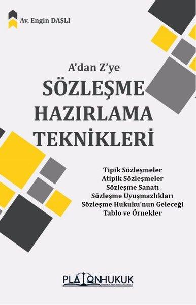 Engin DaşlıHukukAdan Zye Sözleşme Hazırlama Teknikleri