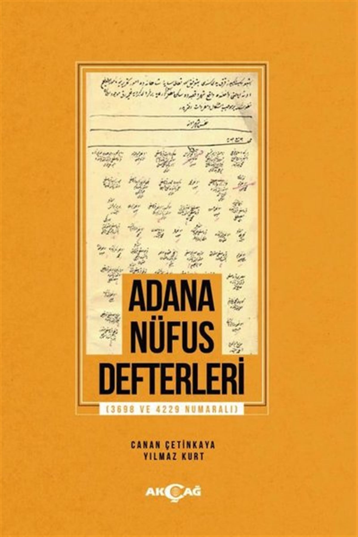 KolektifTürk Tarihi Araştırmaları KitaplarıAdana Nüfus Defterleri