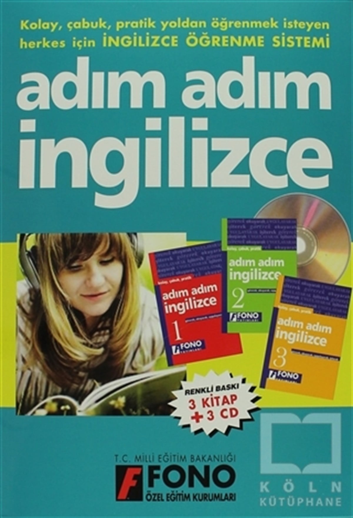 Şükrü MeriçDil ÖğrenimiAdım Adım İngilizce (3 kitap + 3 CD)