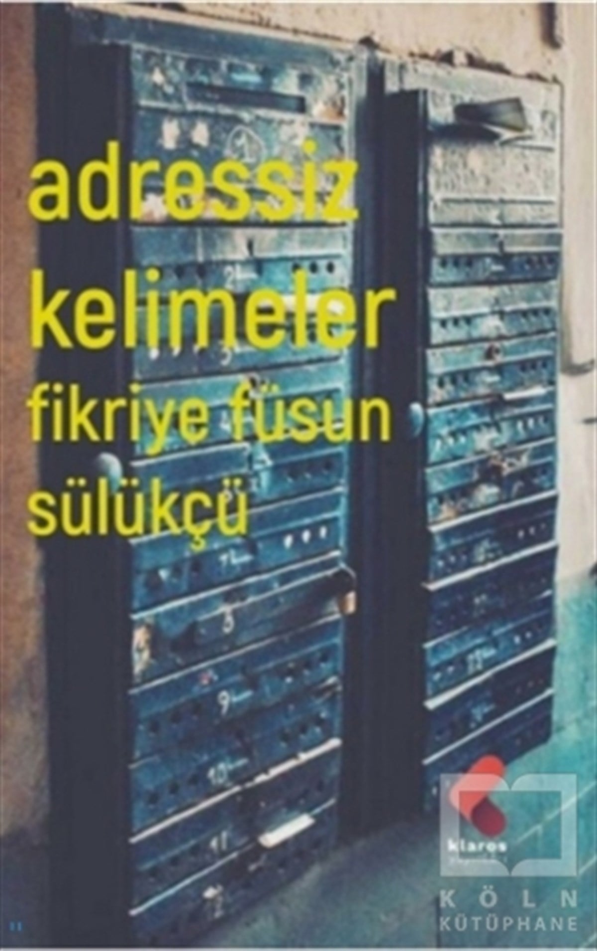 Fikriye Füsun SülükçüTürkçe Şiir KitaplarıAdressiz Kelimeler