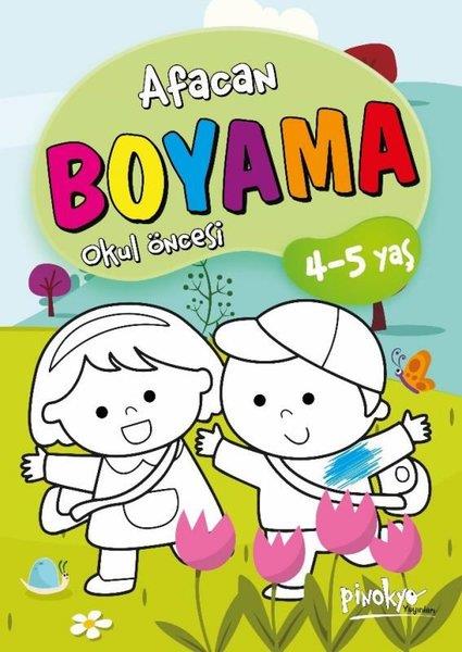 Buçe DayıEgitim Etkinlik KitaplariAfacan Boyama Kitabı - Okul Öncesi 4 - 5 Yaş