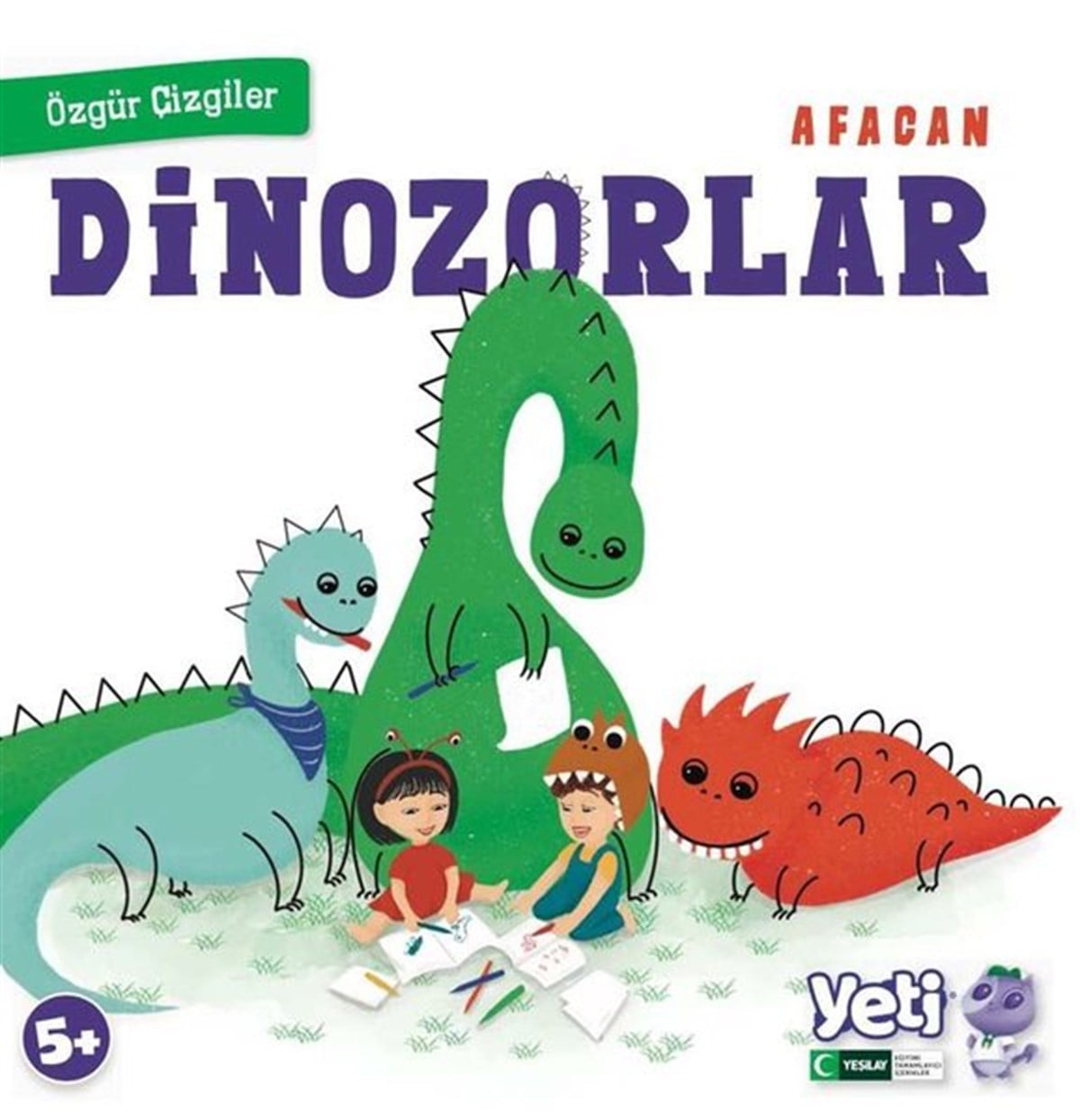 KolektifEtkinlik KitaplarıAfacan Dinozorlar - Özgür Çizgiler