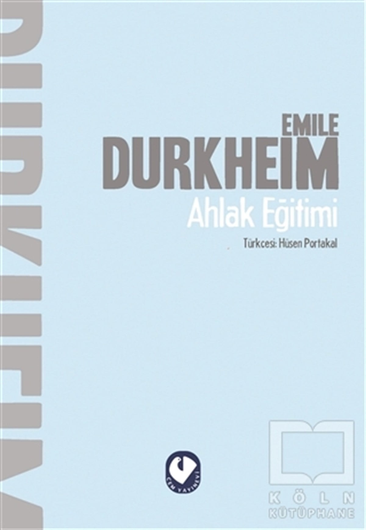 Emile DurkheimDiğerAhlak Eğitimi