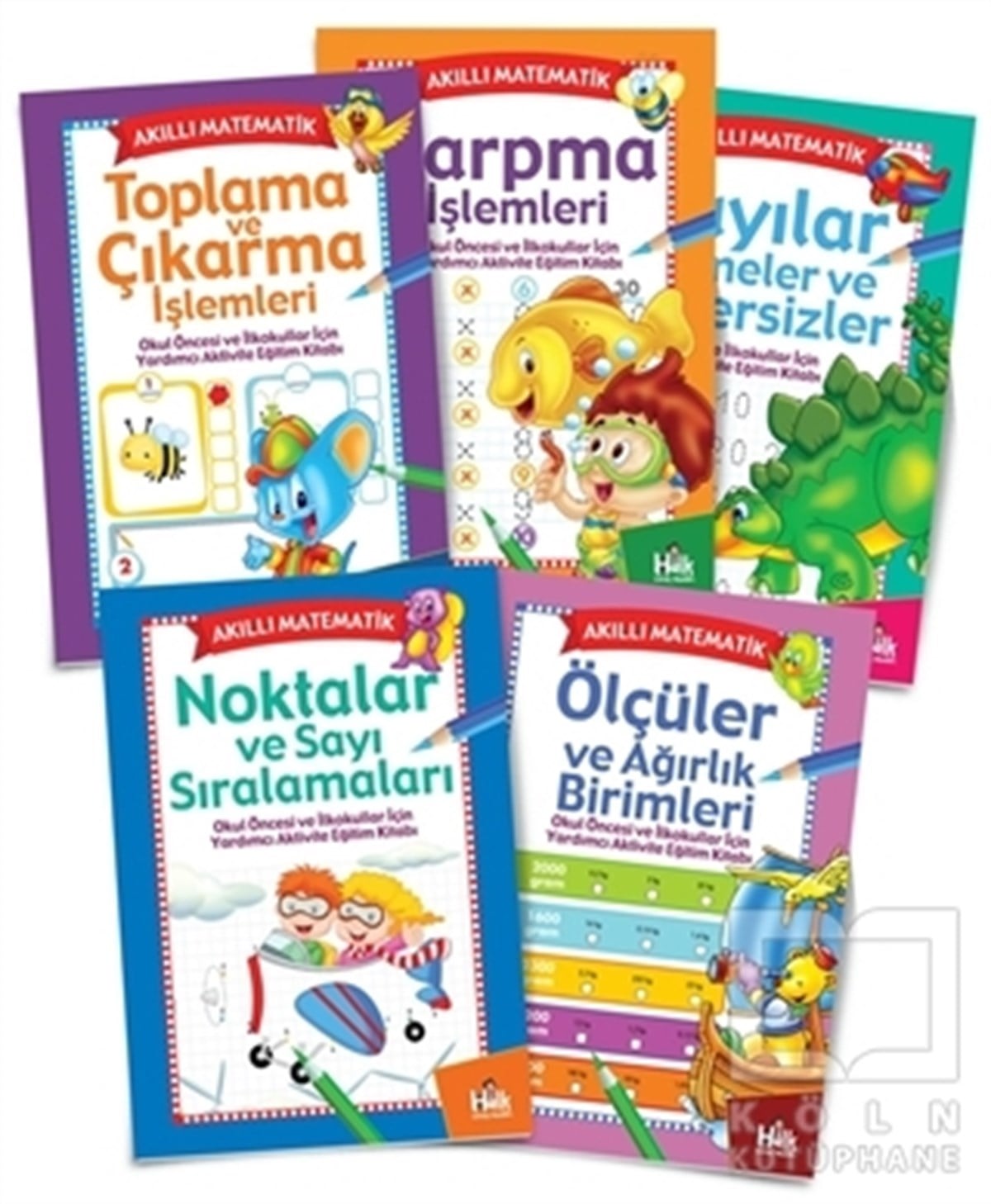 KolektifEtkinlik KitaplarıAkıllı Matematik (5 Kitap Takım)